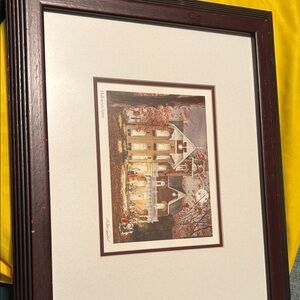 Elegant Autumn House Art Painting